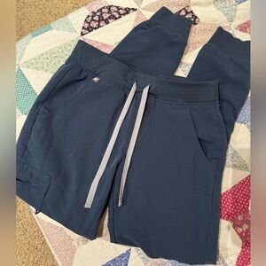 FIGS Scrubs Zamora Jogger, Size XS, Dark Harbor